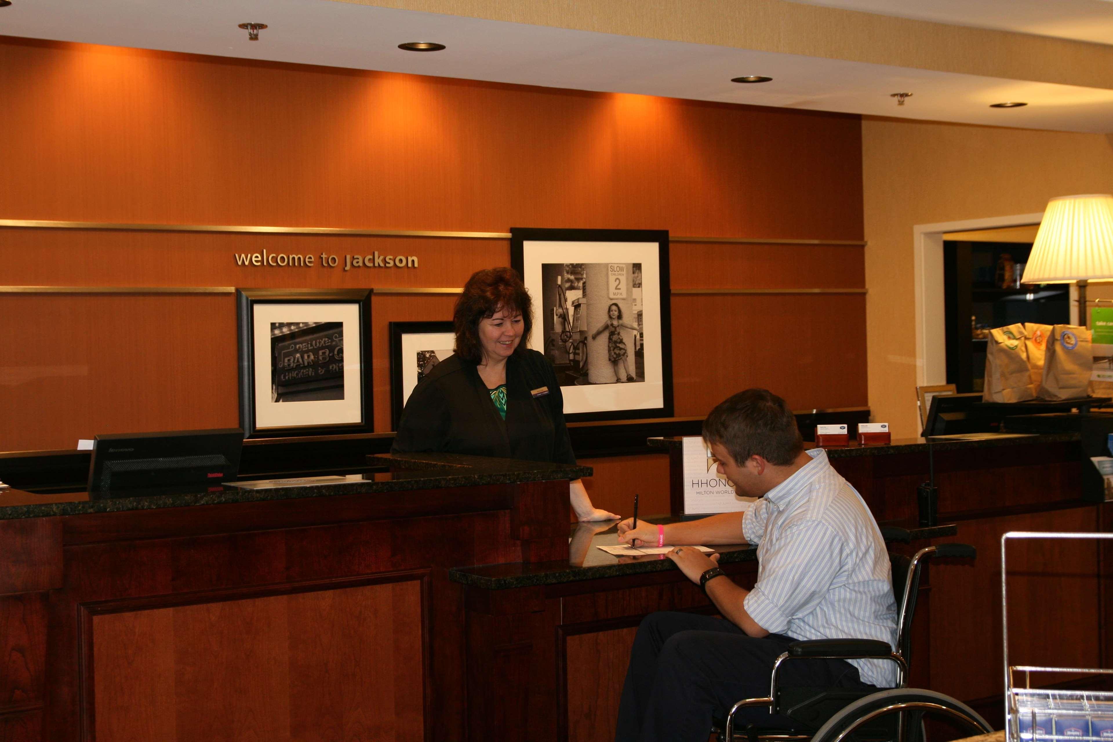 Hampton Inn Jackson-College Avenue Wnętrze zdjęcie